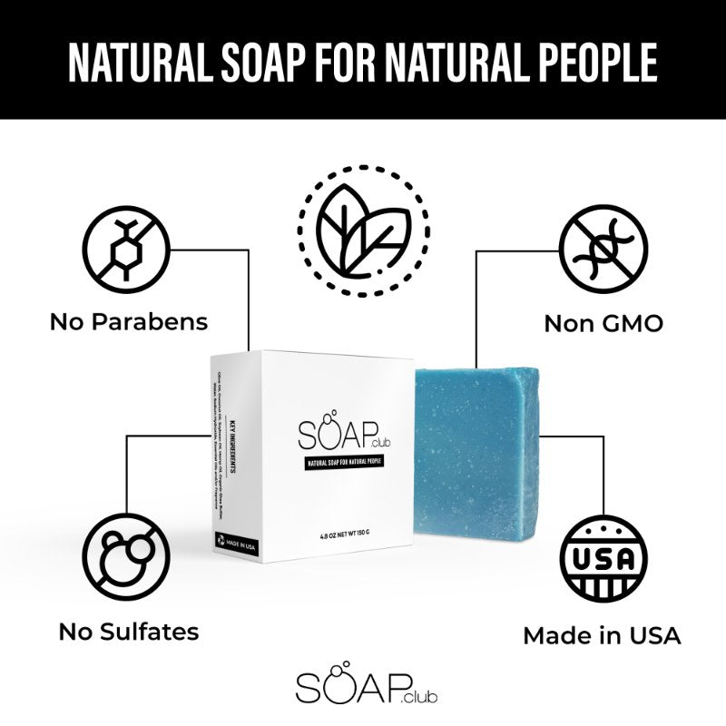 Sea Breeze made in USA  perfectly natural soap