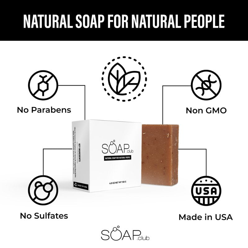 Honey & Oats made in USA perfectly natural soap