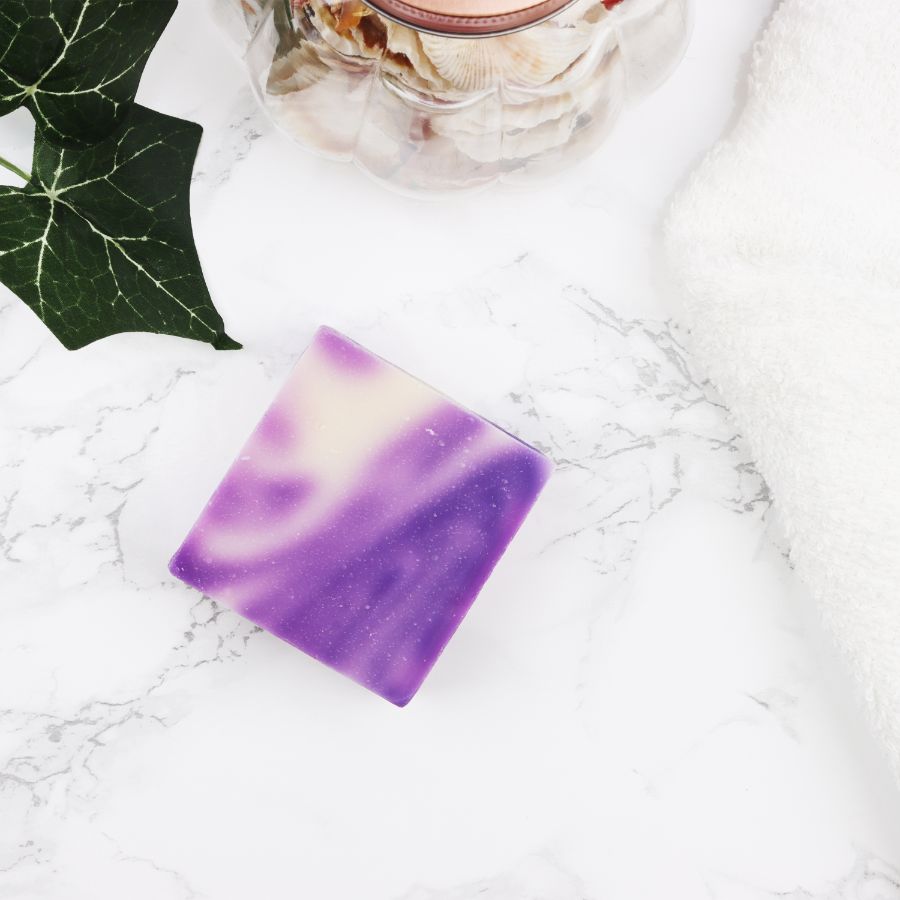 Lavender Lullaby artisan soap with coconut oil 